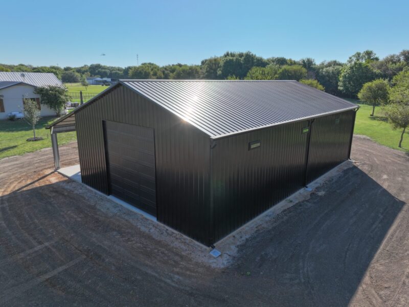 30×50 Tubular Metal Building in Granbury, Texas 76049