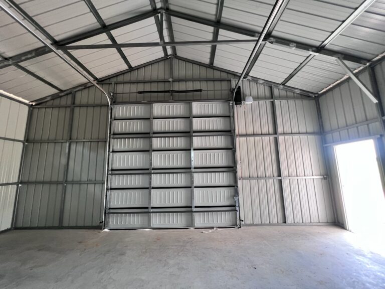 30x50 Metal Building in Granbury, Texas.