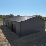 40x80 Metal Building in Weatherford, Texas.