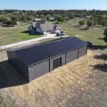 40x80 Metal Building in Weatherford, Texas.