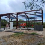 40x60 Metal Garage with Concrete