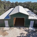 40x70 Tubular Metal AG Barn