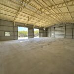 40x60 WideSpan with Concrete for Truck Garage/Workshop in Marble Falls, TX.