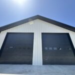 40x50 Weld Up Metal Garage in Weatherford, TX.