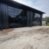 30x60 All Black Metal Storage in Boerne, TX.