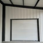 40x50 Weld Up Metal Garage in Weatherford, TX.