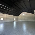 40x50 Weld Up Metal Garage in Weatherford, TX.