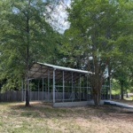 27x36 Steel Garage in Carthage, TX.