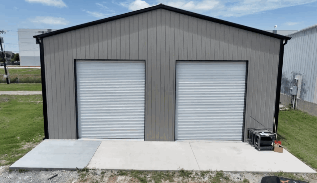 40x50 WolfSpan Metal Building in Fort Worth, TX 76140.