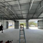 30x40 Metal Storage with Side Lean-to in Buchanan Dam, TX.