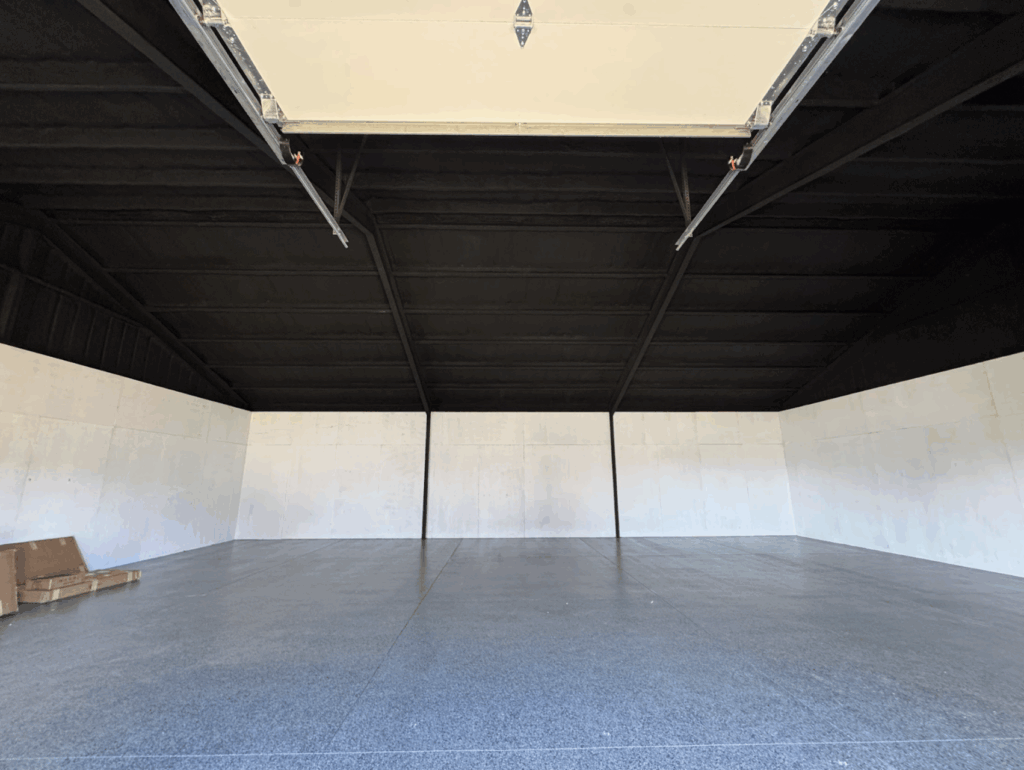40x50 Weld Up Custom Metal Building in Justin, TX.