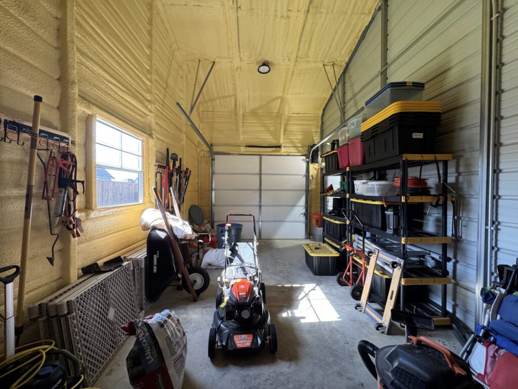 24x30 Custom Backyard Metal Building in Midlothian, TX