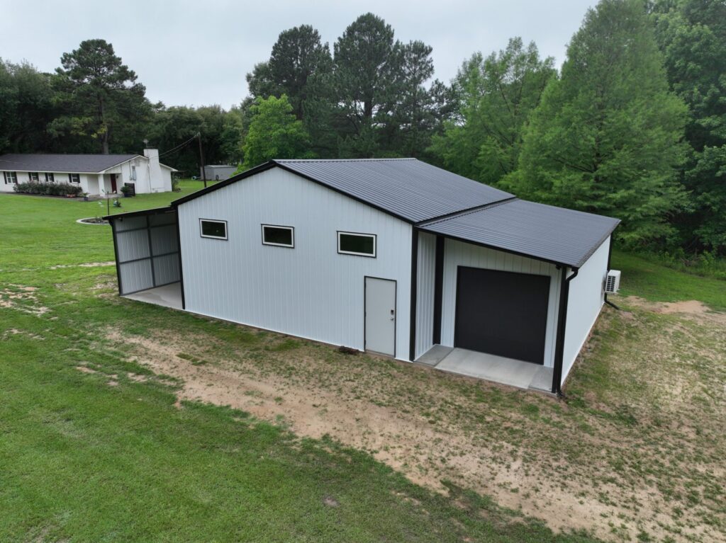 30x30 Multi-Use Garage Shop Building in Athens, TX.