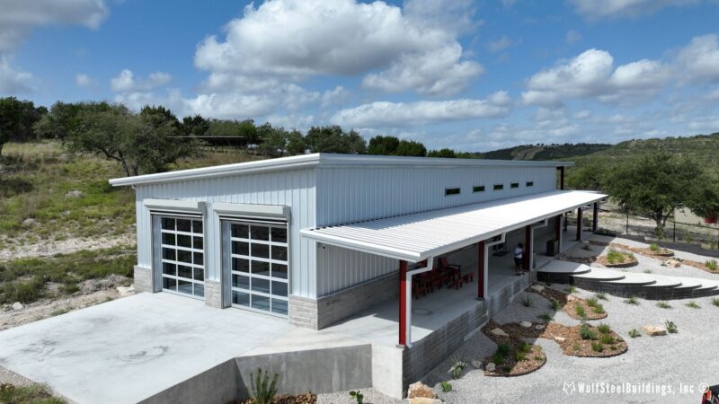 30×100 Custom Texas Art Studio in Dripping Springs, Texas 78620
