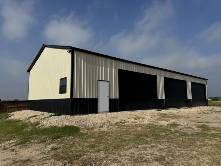 30x70 Texas Garage Workshop in La Coste, TX.