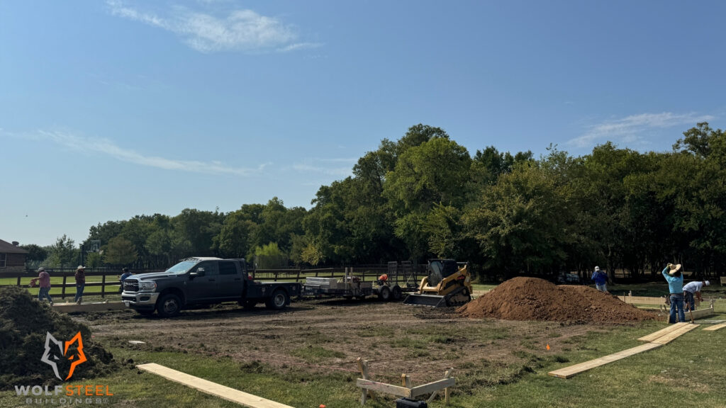 Site Preparation for Metal Building