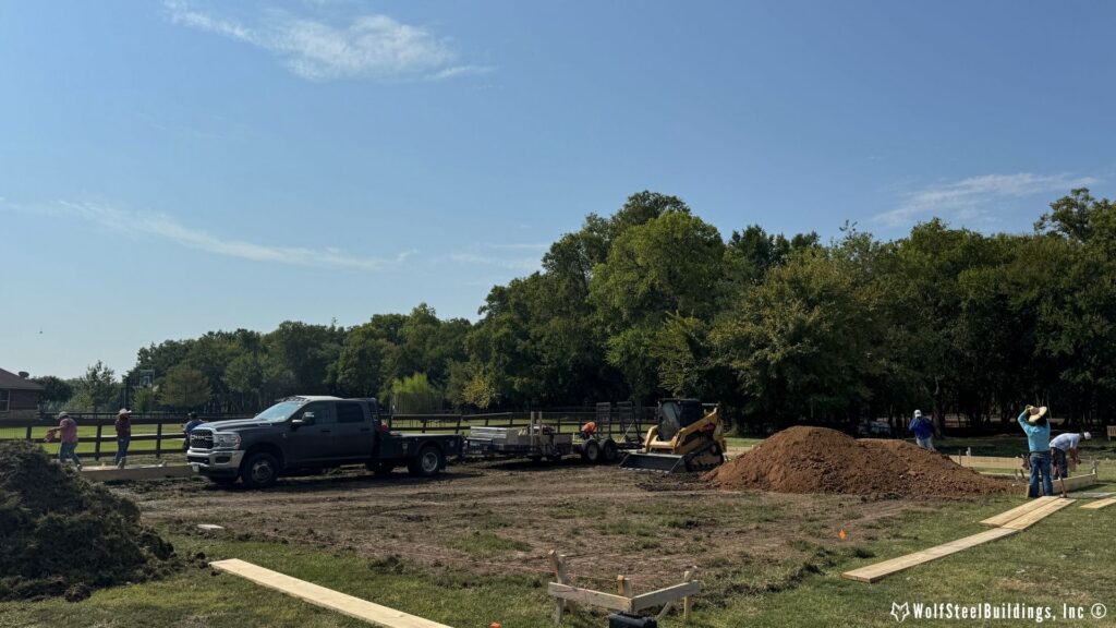 Metal Building Site Preparation