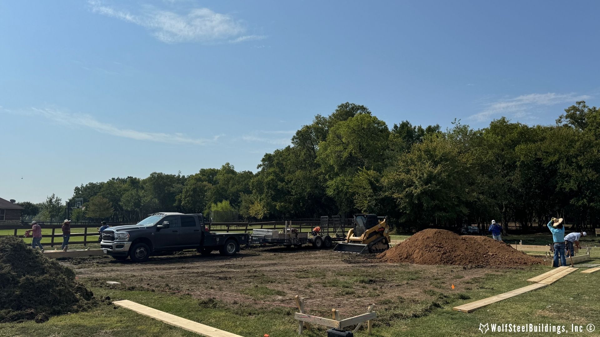Metal Building Site Preparation